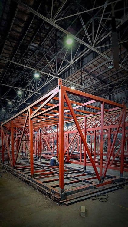 Stalowe konstrukcje szkieletowe